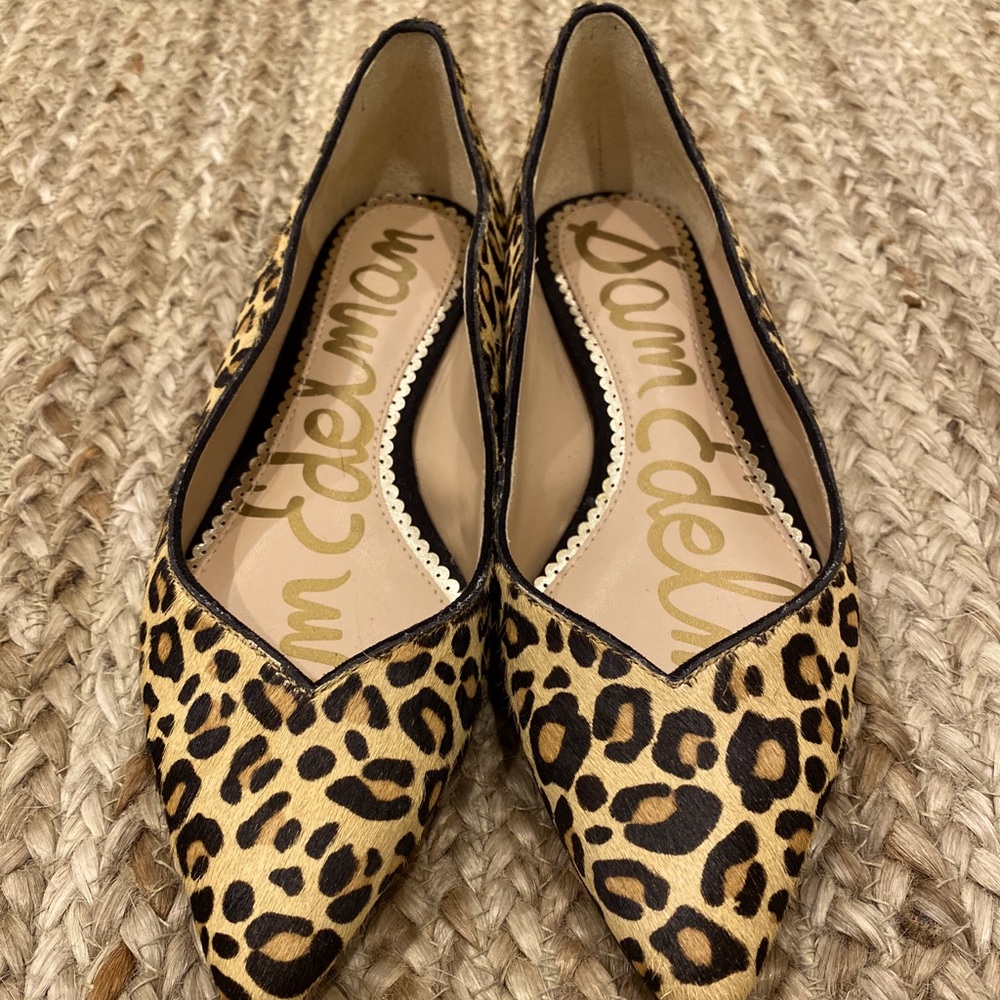 Sam Edelman leopard print flats